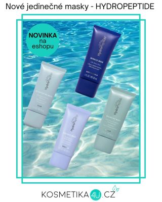 🖤SUMMER NOVINKY na eshopu – unikátní MASKY by HYDROPEPTIDE🖤 s mimořádnou zaváděcí slevou - 2️⃣8️⃣%… …vaše oblíbená...