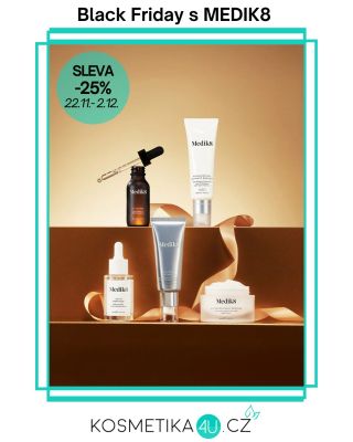 Black Friday s 🖤Medik8 SLEVA -25% od 22. 11. - 2. 12. 2025🖤 ‼takhle velká sleva tu ještě nikdy nebyla a nebude se...