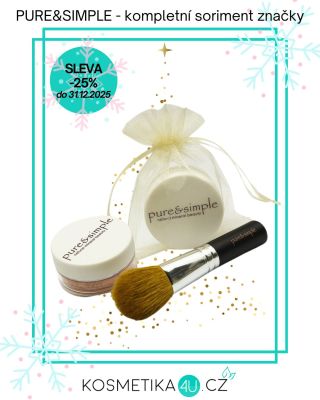 Vánoční radost pro milovníky minerální krásy od americké značky Pure&Simple … … -2️⃣5️⃣% SLEVA na kompletní sortiment...